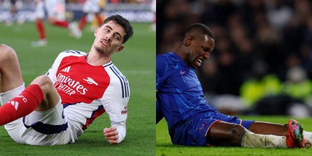 主力重伤遭遇“前锋荒” 阿森纳切尔西还有备招吗？