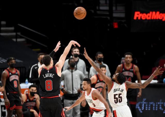 九游娱乐app-落后20分逆转击败开拓者 公牛终于学会逆境生存